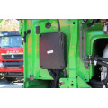 Indon Howo Waste Bin Hecklampe Fracht verwendet 8x4 LKW